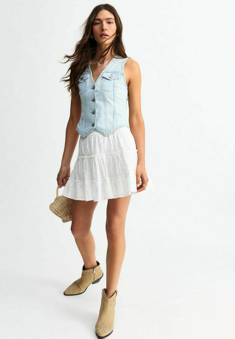 

Топ без рукавов BUTTONED New Look, синий