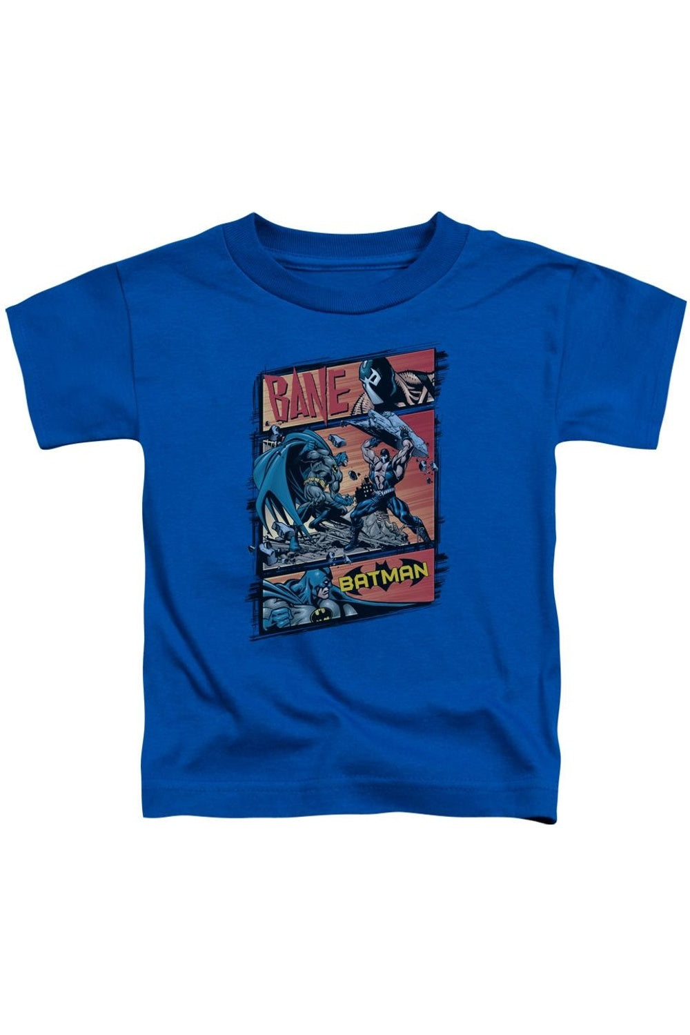 

Футболка для малышей Batman "Эпическая битва" с коротким рукавом Gildan, синий