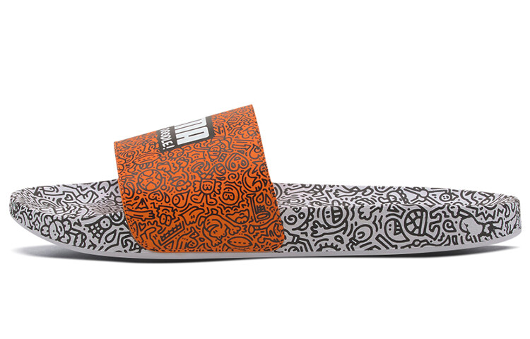 

Шлепанцы и сланцы PUMA Mr. Doodle X Leadcat 20 Slides 'Wavy Doodles'