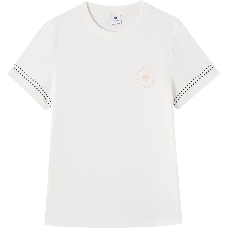 

Футболка женская Le Coq Sportif, белый/слоновая кость