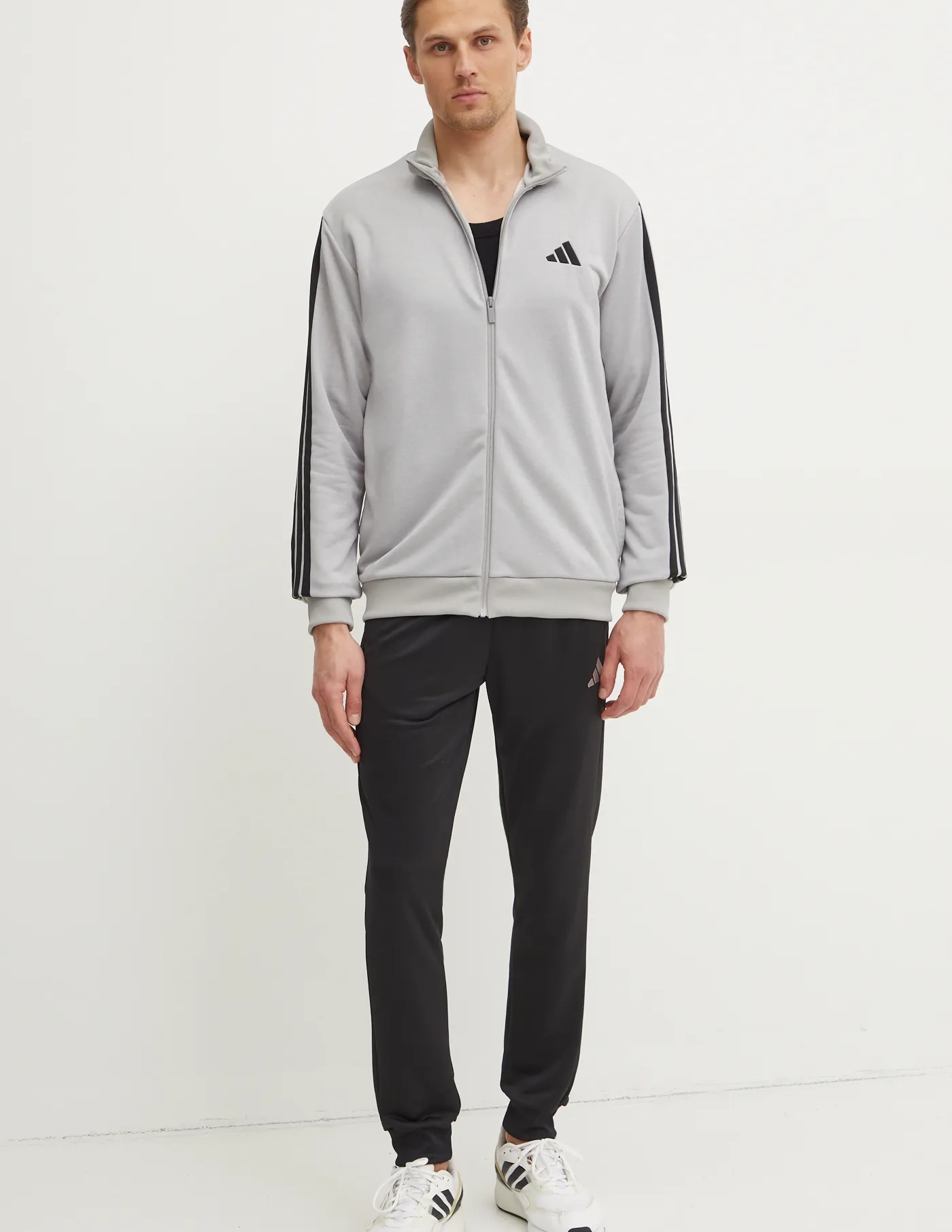 Спортивный костюм 3S FT TT TS adidas, серый — фото 2