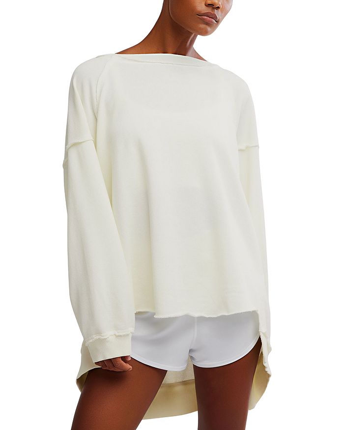 

Футболка Free People One To Beat Free People, слоновая кость/кремовый