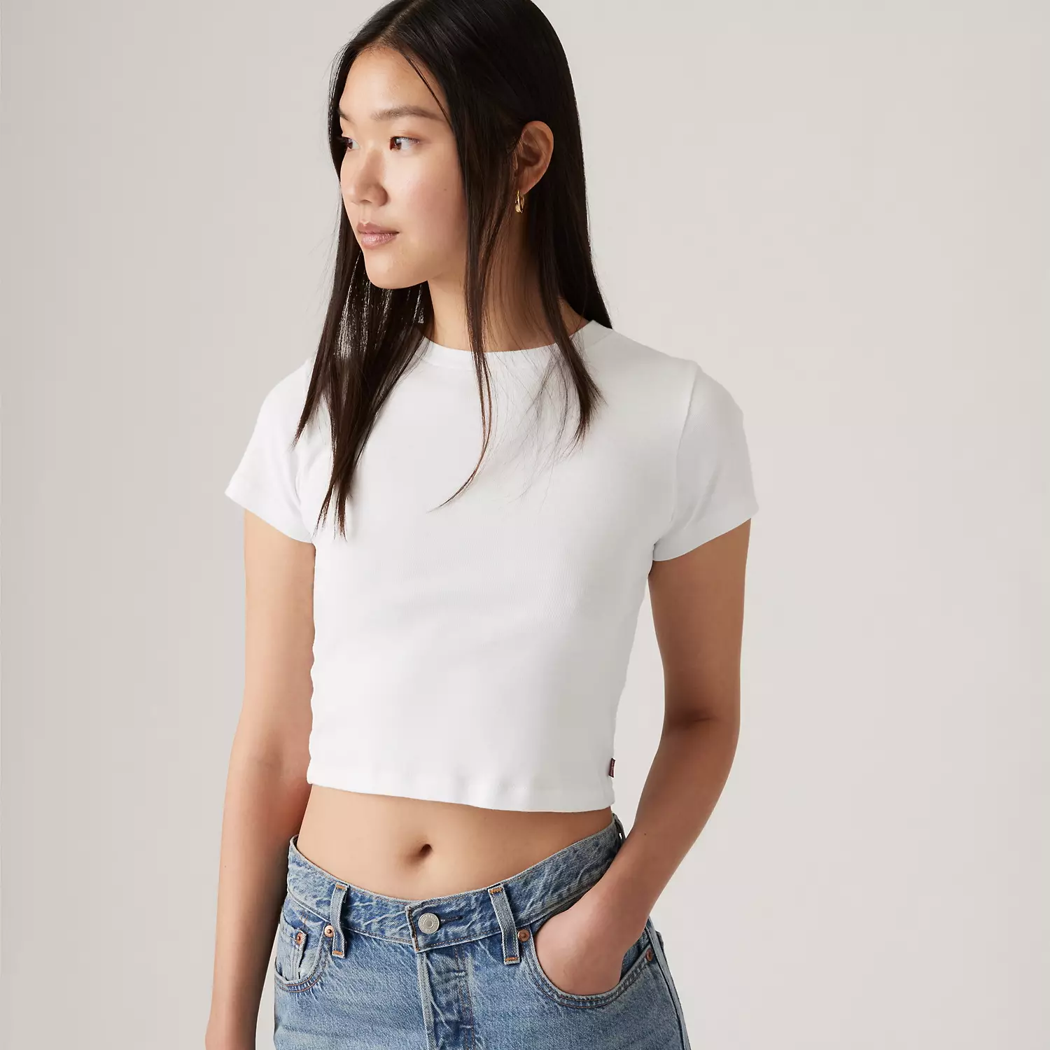 

Незаменимая спортивная футболка Levi's, белый