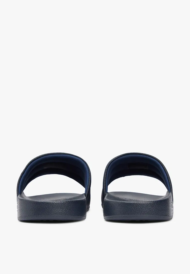 Сандалии Hilfiger Pad Perforated Pool Slides, перфорированные, Tommy Hilfiger, цвет Desert Sky — фото 3