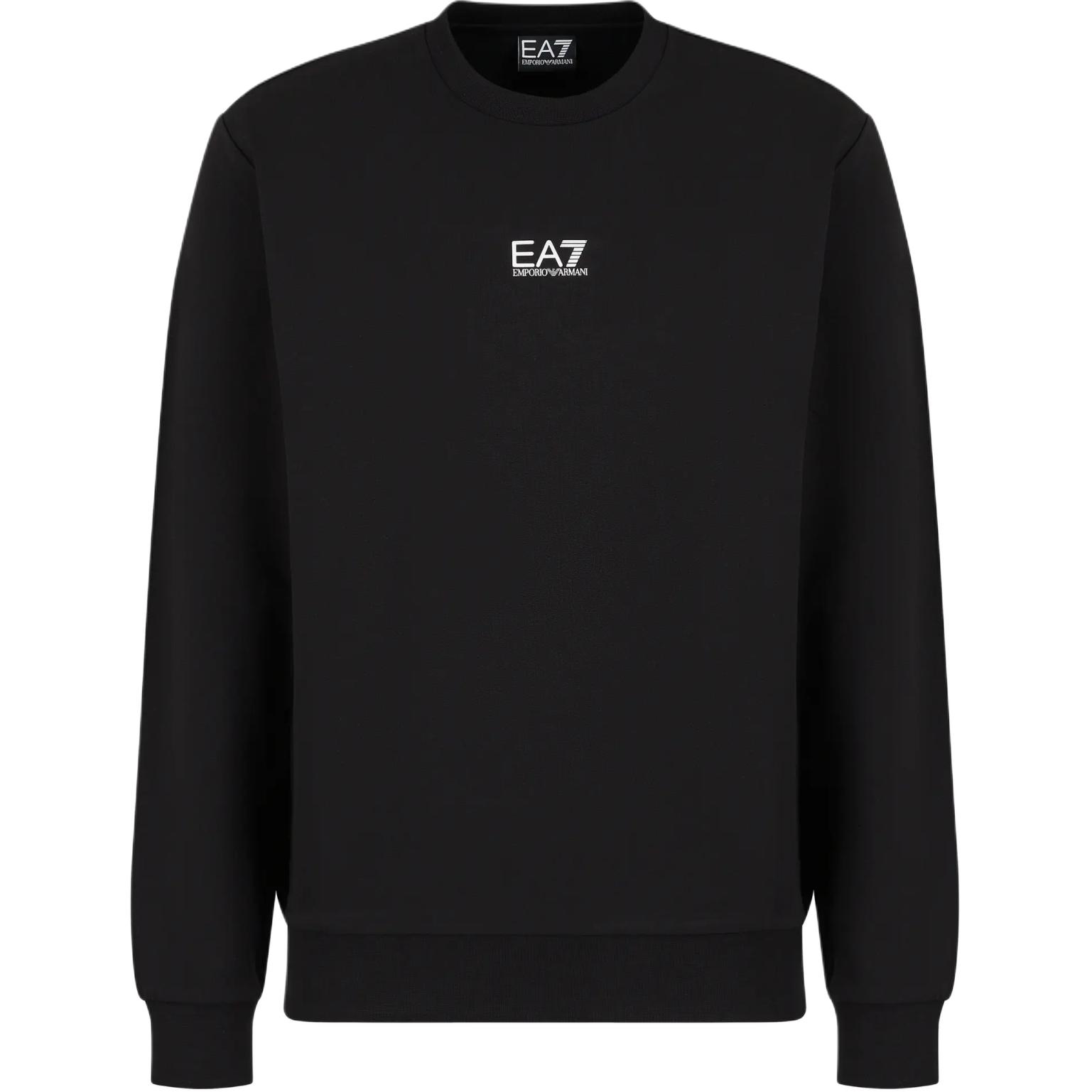 

Толстовка с принтом логотипа Ea7 EMPORIO ARMANI, черный