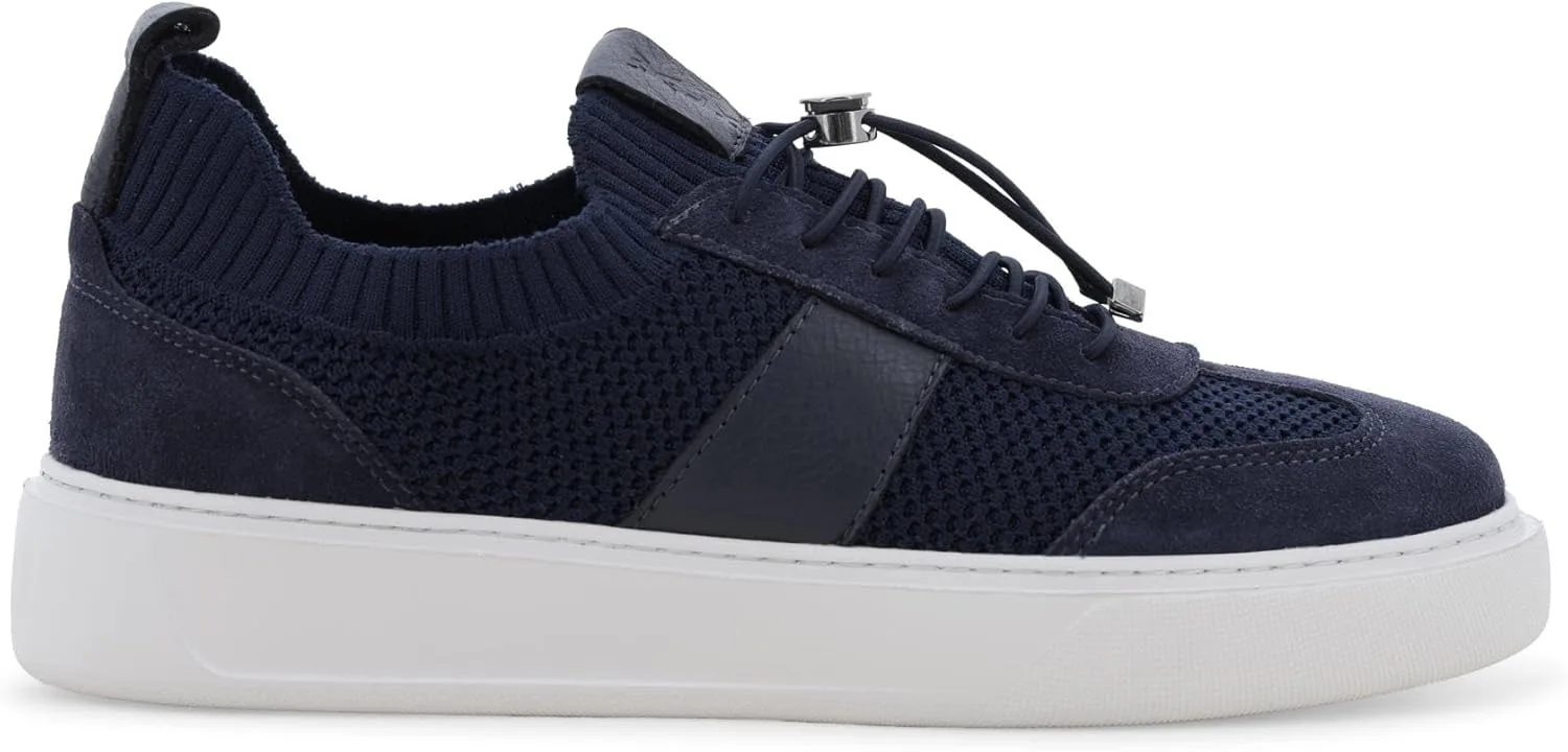 Кроссовки Melluso Marineblauer Herren из Strick с эластичными шнурками u56176