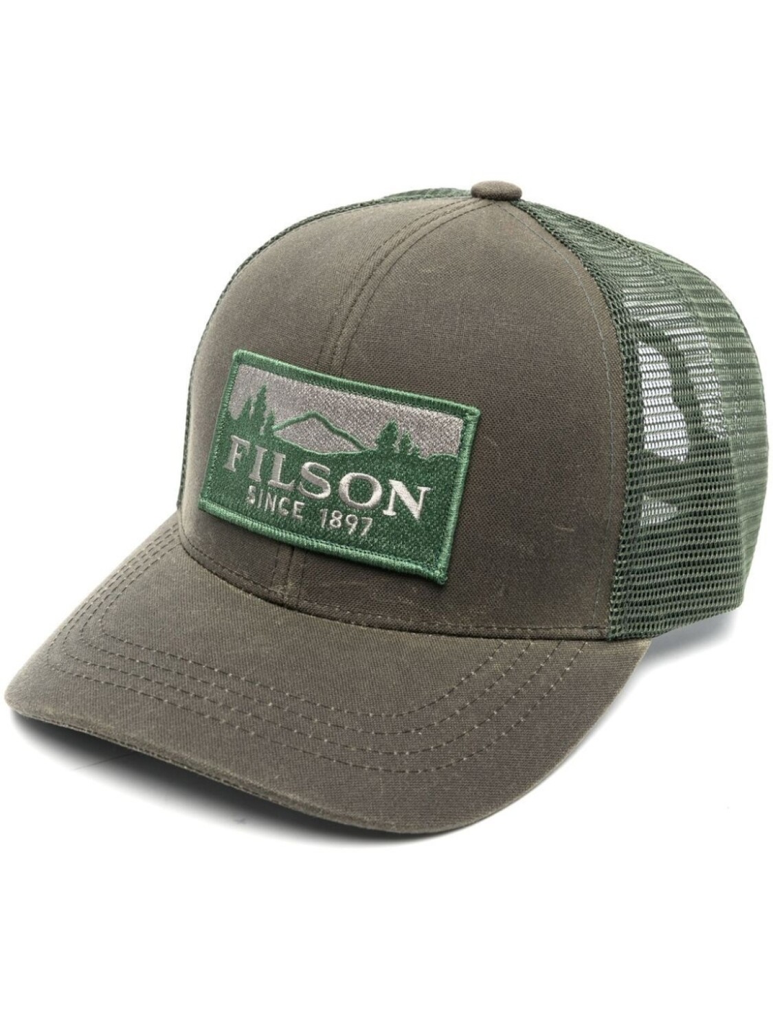 

Бейсболка с нашивкой-логотипом Filson, зеленый