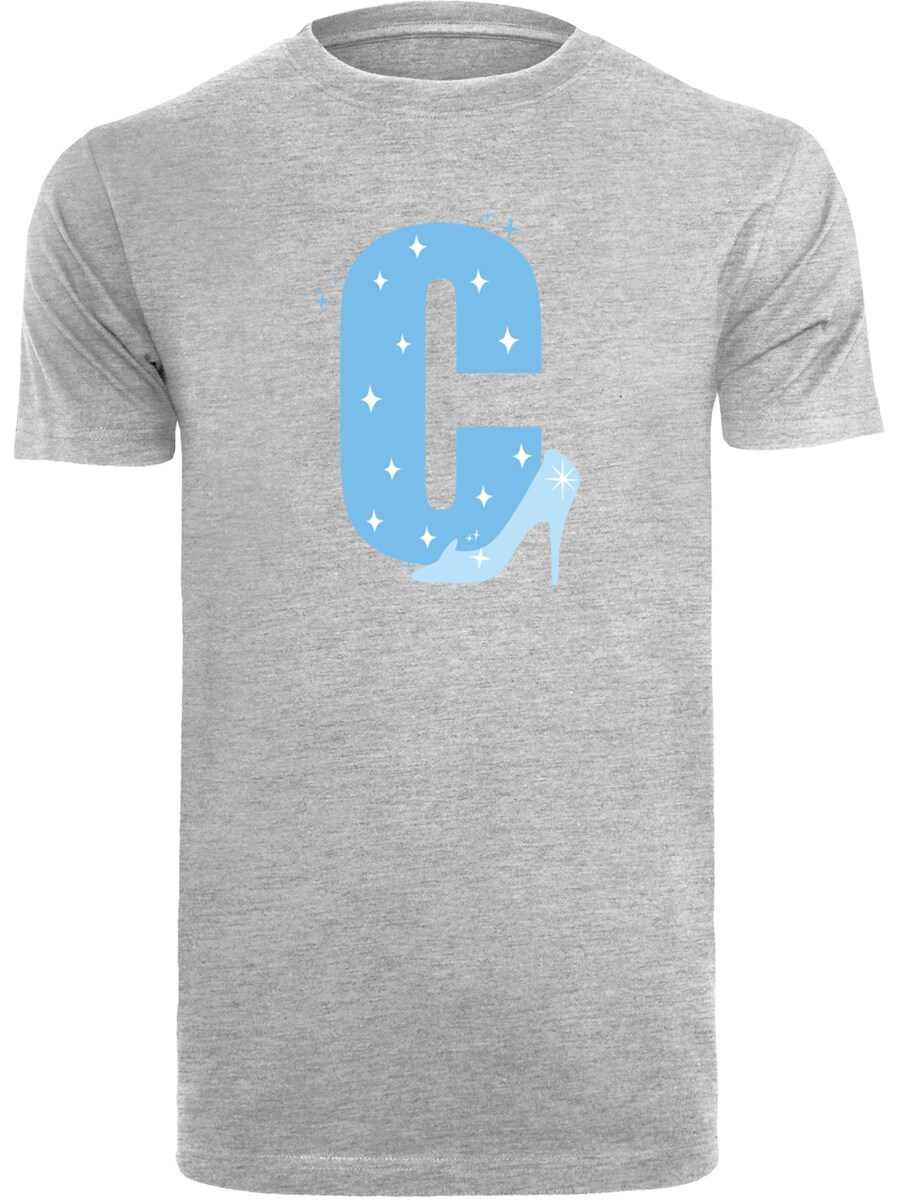 

Классическая футболка F4NT4STIC Shirt Disney Alphabet C Is For Cinderella, пятнистый серый