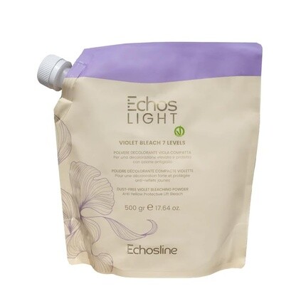 

Echos Light Vegan Violet Bleach Осветляющий порошок для волос, 7 уровней, 500 г, Echosline, Серый, Echos Light Vegan Violet Bleach Осветляющий порошок для волос, 7 уровней, 500 г, Echosline