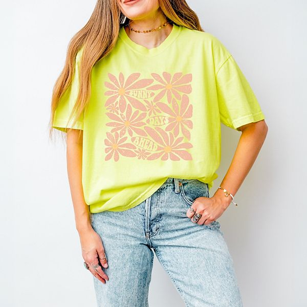 

Футболка Sunny days ahead daisies garment dyed Simply Sage Market, Lemon, Зеленый, Футболка Sunny days ahead daisies garment dyed Simply Sage Market, Lemon