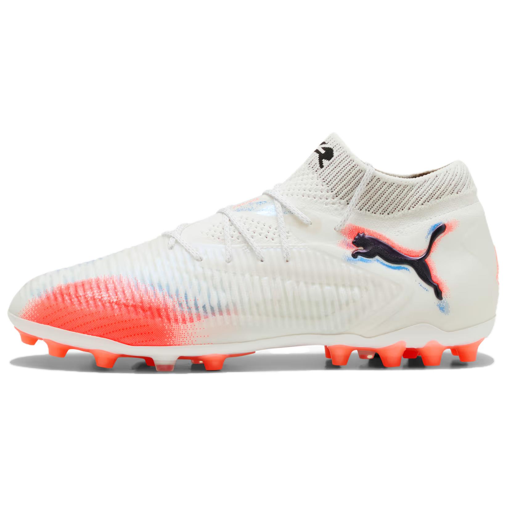 PUMA Футбольные бутсы Future 8 Ultimate унисекс белые красные