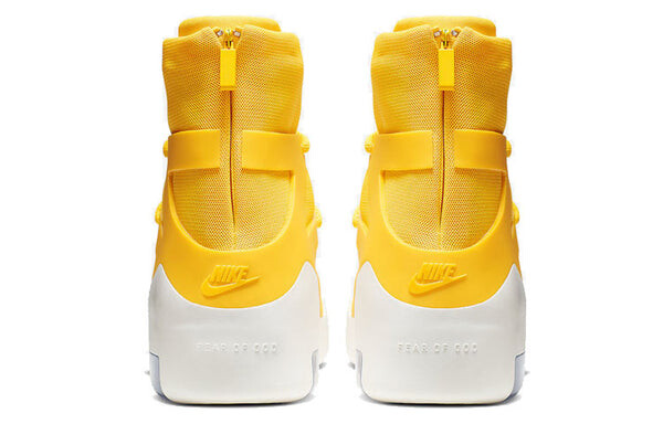 Кроссовки air fear of god 1 Nike, желтый — фото 4