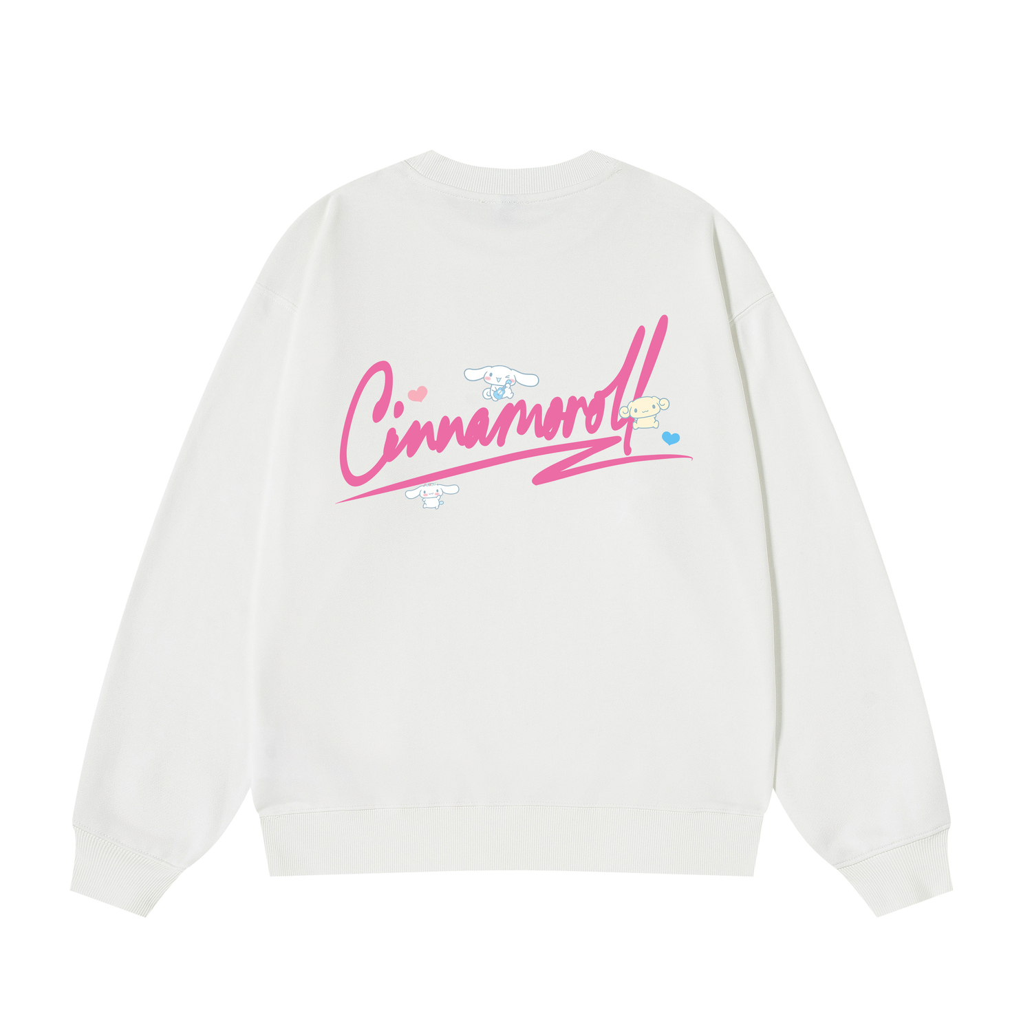 

Свитшот Cinnamoroll Yugui Dog Unisex Sanrio, белый