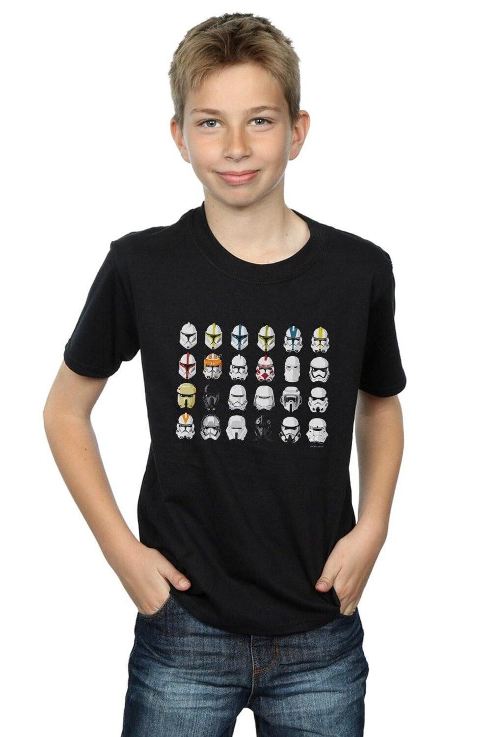 

Футболка с каской солдата Star Wars, черный