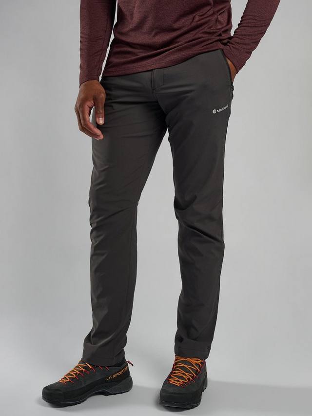 

Ветрозащитные походные брюки tenacity lite Montane, цвет Midnight Grey
