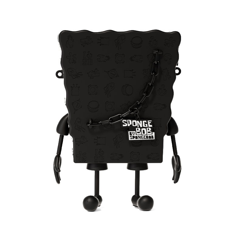 

SPONGEBOB SQUAREPANTS Силиконовый поясной чехол для телефона средний унисекс черный золотой желтый, SpongeBob Full Body Cell Phone Pouch[Black Gold Collection]