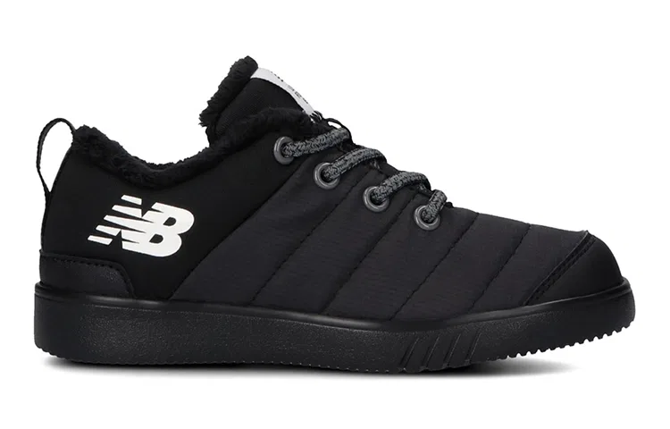 Кроссовки детские повседневные Abrasion Resistant New Balance черные — фото 3