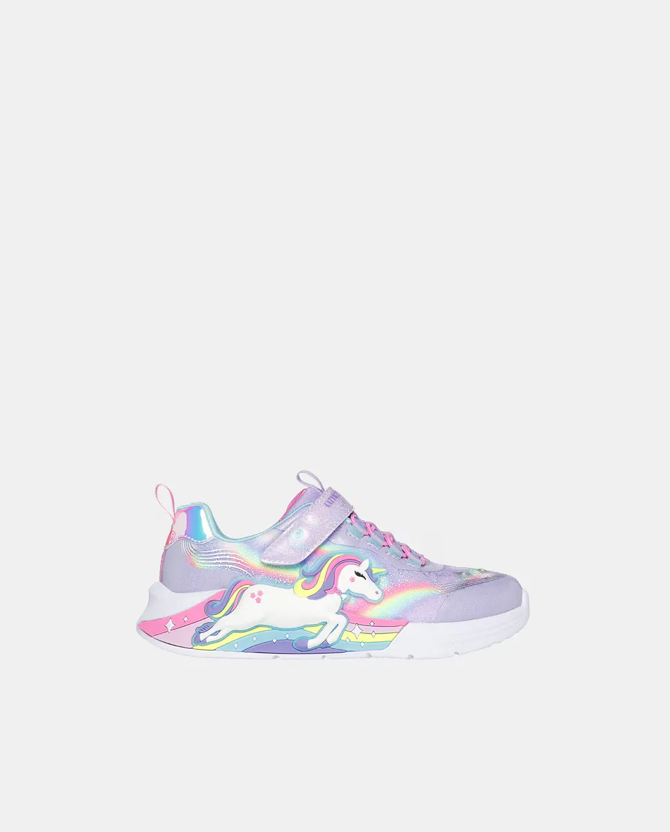 

Кроссовки с подсветкой Unicorn Chaser для девочек Skechers, мультиколор