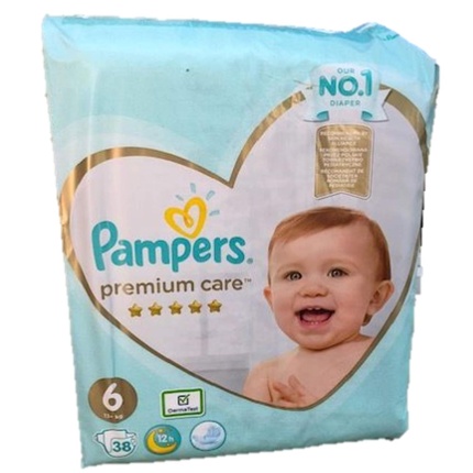 

Подгузники Premium Care размер 6 13+ кг Pampers