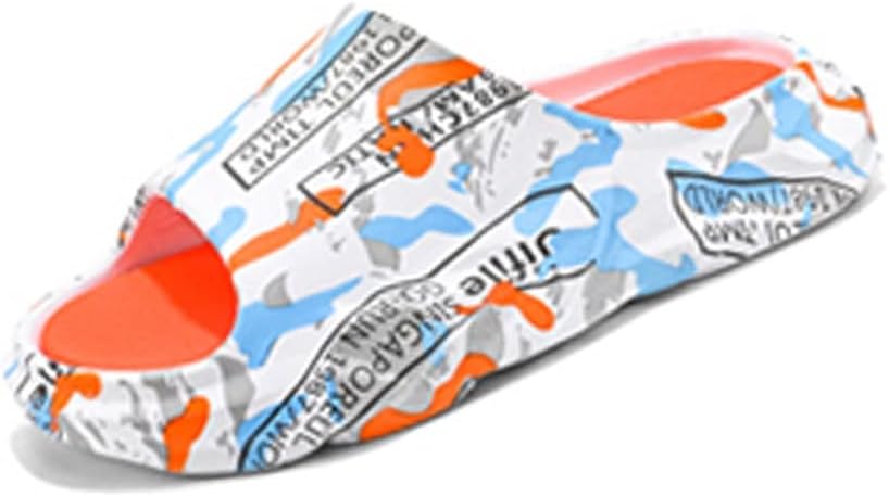 

Летние тапочки для мужчин, мужские шлепанцы, удобные легкие душевые туфли, водонепроницаемые, с открытым носком, на платформе, повседневные пляжные тапочки с противоскользящей резиновой подошвой Mtfbq, белый