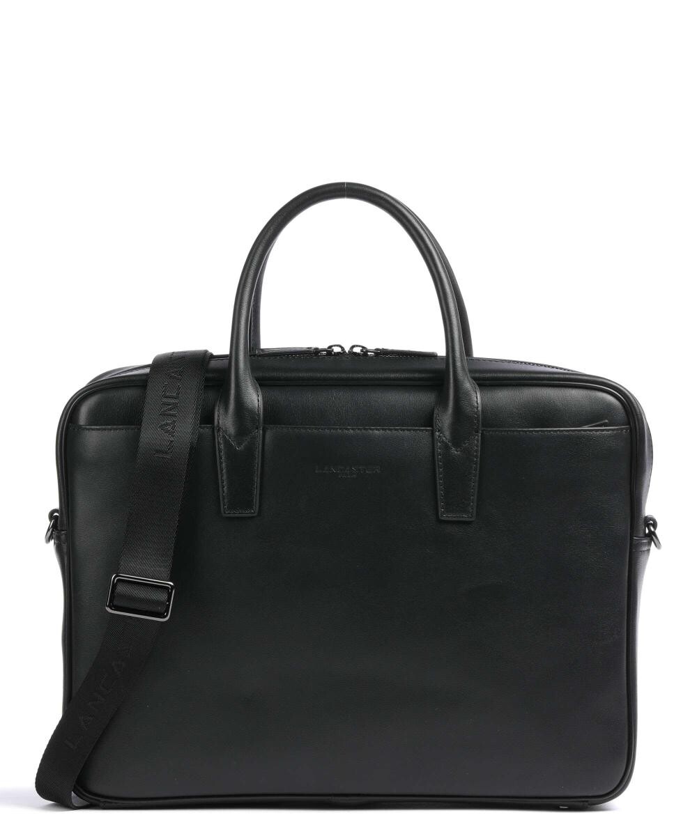 

Портфель Homme Capital 15 дюймов из мелкозернистой яловой кожи Lancaster, черный