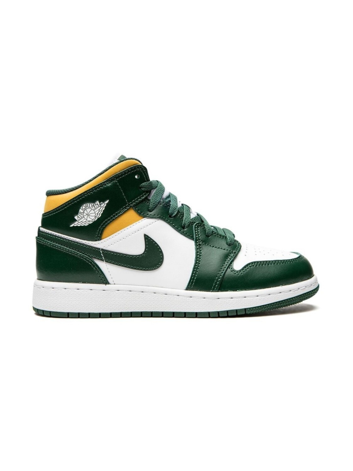 Jordan кроссовки Air Jordan 1 Mid, зеленый — фото 2