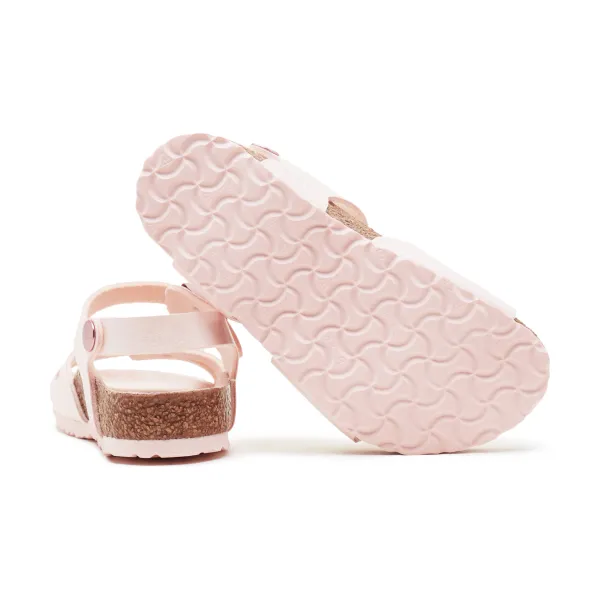 Сандалии Rio с добавлением кожи Birkenstock, розовый — фото 4