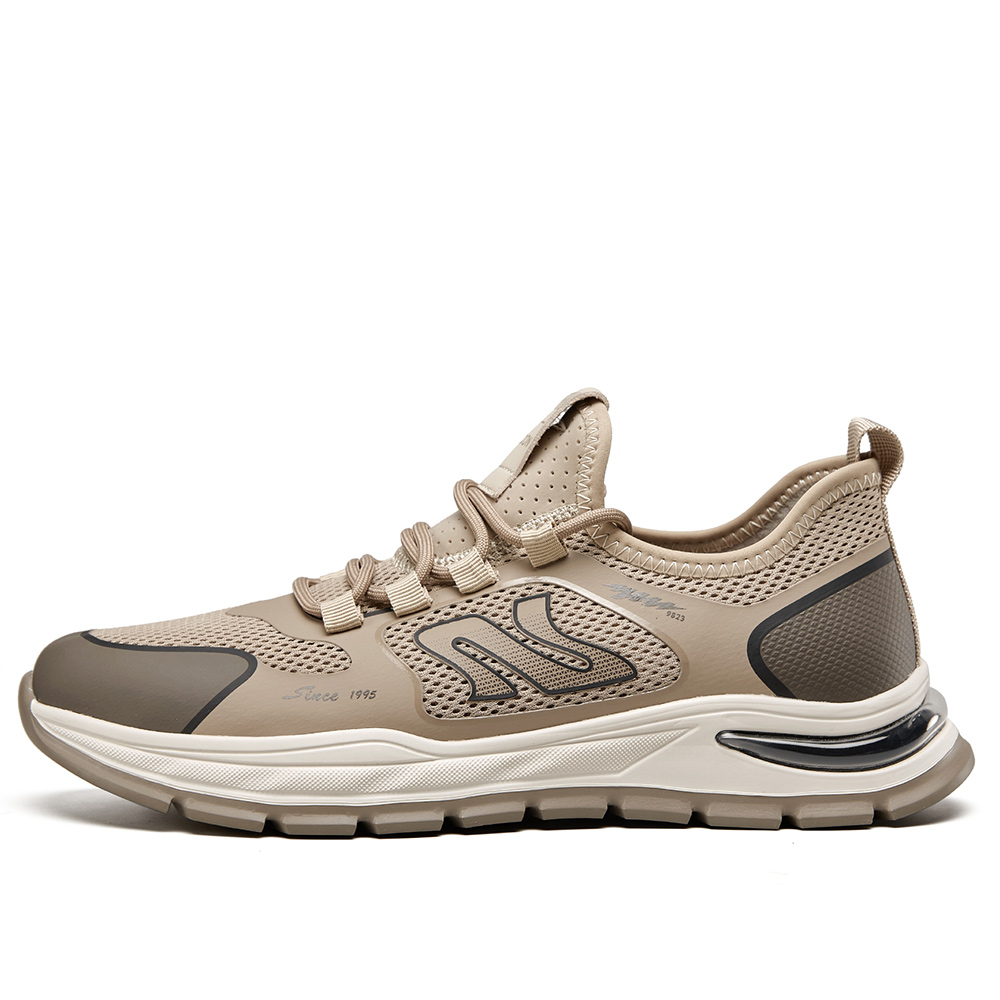 

YEARCON Легкие мужские кэжуал кеды лоу-топ абрикос, цвет Apricot