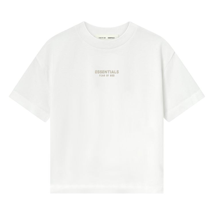 

Футболка Fear of God Essentials Classic Tee 'Cloud White', белый