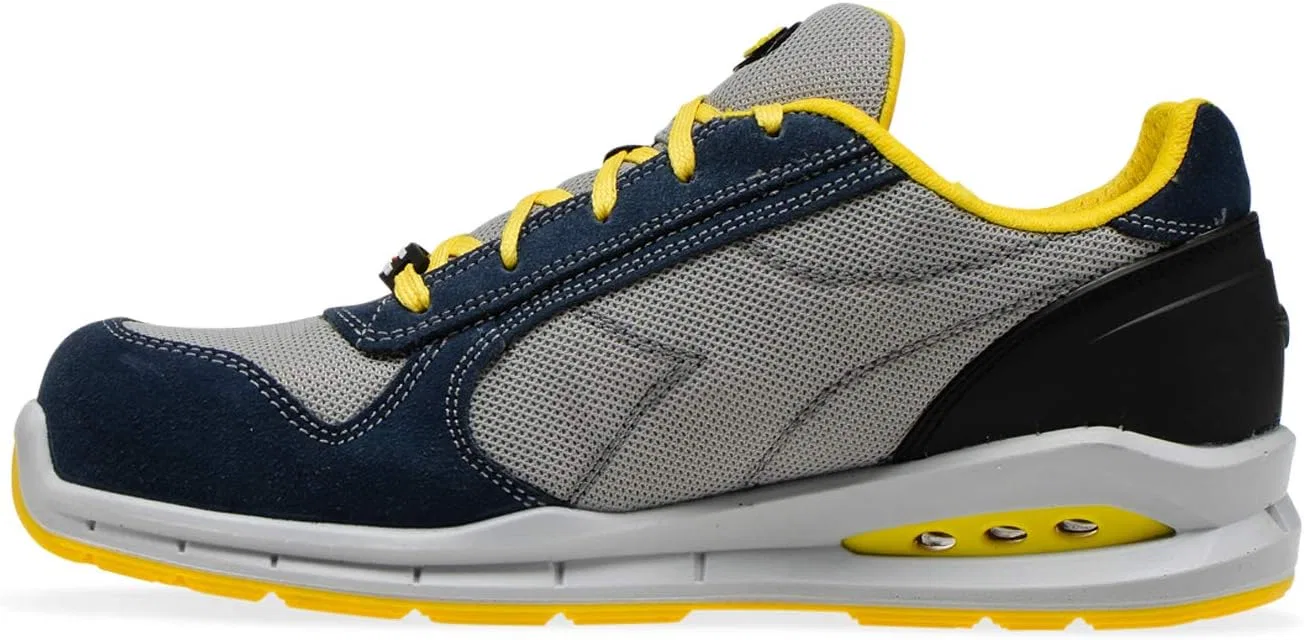 Кроссовки Diadora Herren Run Net AirboxRUN NET AIRBOX Low S1P SRC, C8753 Cosmos Blue Gr Moon Skirt — фото 3