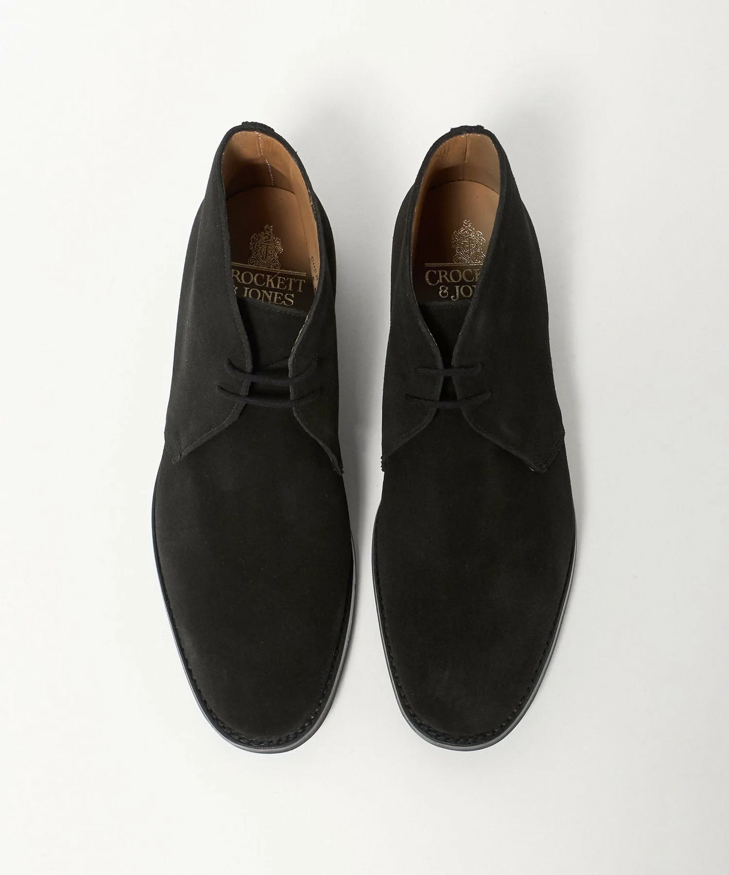 Ботинки Crockett & Jones Chertsey United Arrows, Black — фото 3