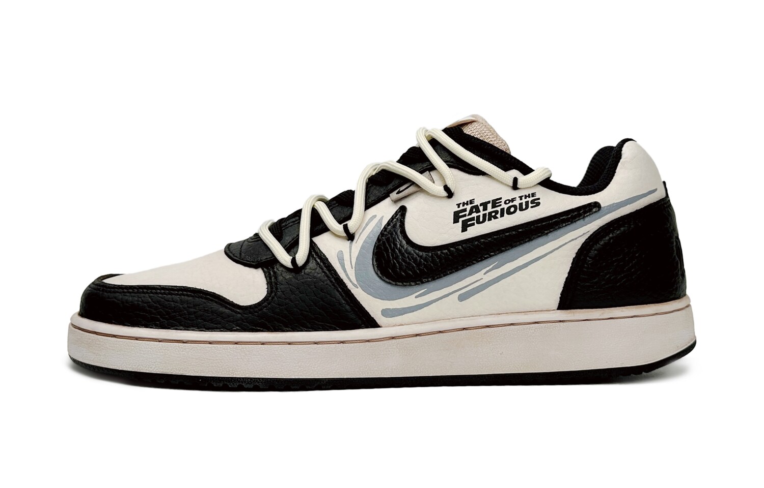 

Кроссовки Nike EBERNON Skateboarding Shoes Men Low-top Gray, черный/серый