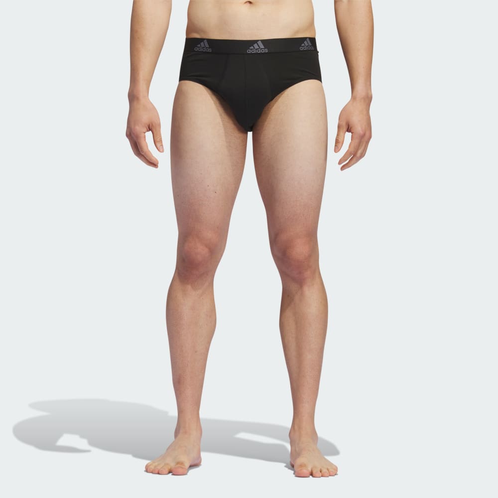 

Боксеры Adidas Stretch Cotton Boxer Briefs 3-pack, цвет Black/Onix