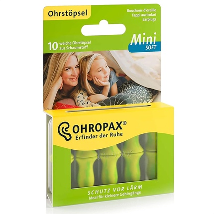 

Мягкие мини-беруши из пеноматериала — упаковка из 10 шт Ohropax