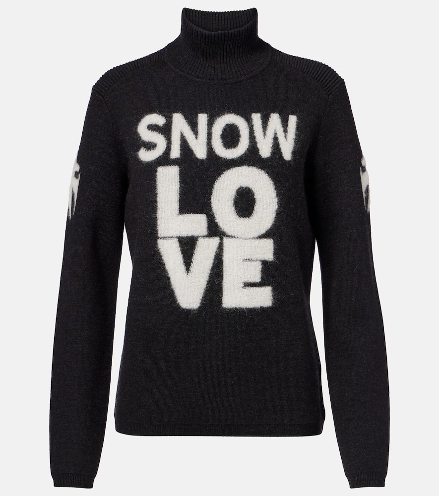 

Свитер Vanessa из интарсии шерстяной Toni Sailer, Black