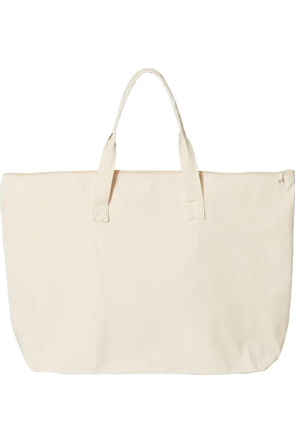 

Сумка-тоут Liberty Bags с застежкой-молнией сверху, цвет natural