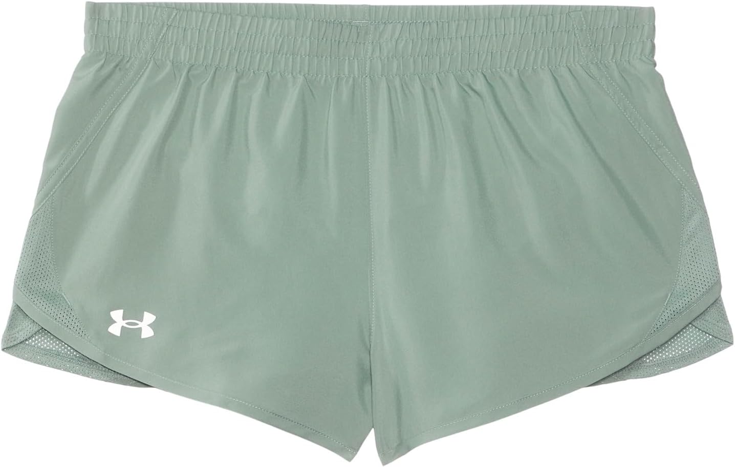 

Шорты Under Armour Kids Fly By Shorts, цвет Silica Green/Reflective
