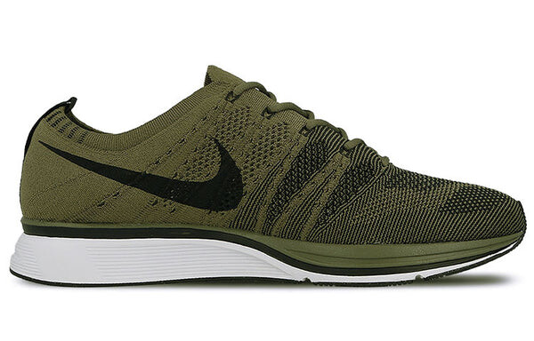 Кроссовки flyknit trainer 2017 Nike, зеленый — фото 2