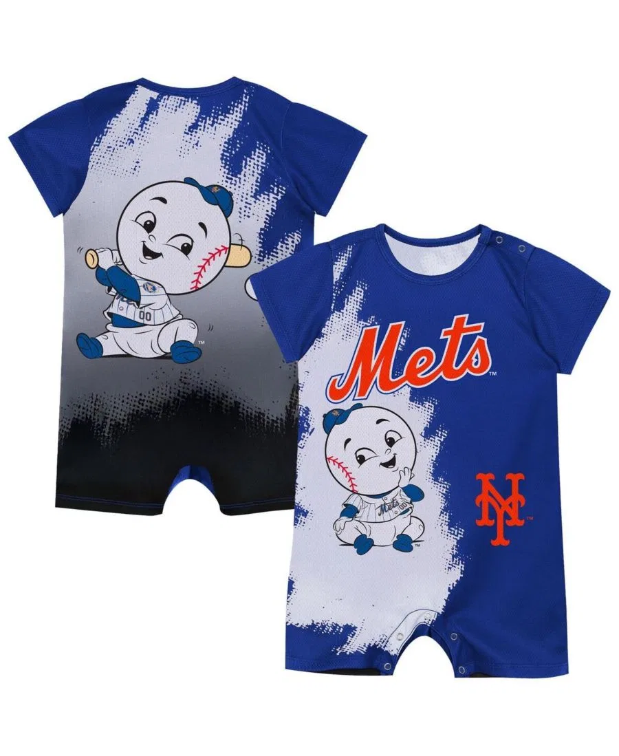 Детский боди-талисман команды New York Mets для мальчиков и девочек Outerstuff, цвет Royal