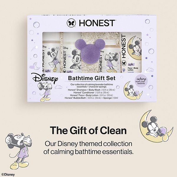 Подарочный набор Disney для купания: шампунь, кондиционер и пена для ванны The Honest Company — фото 3