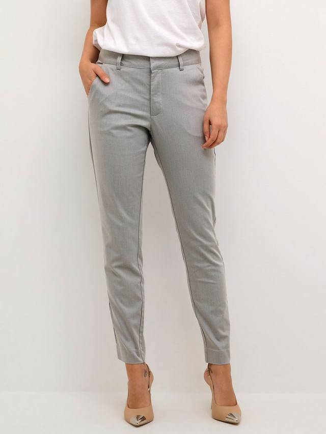 

Укороченные чинос Lea KAFFE, Mid Grey