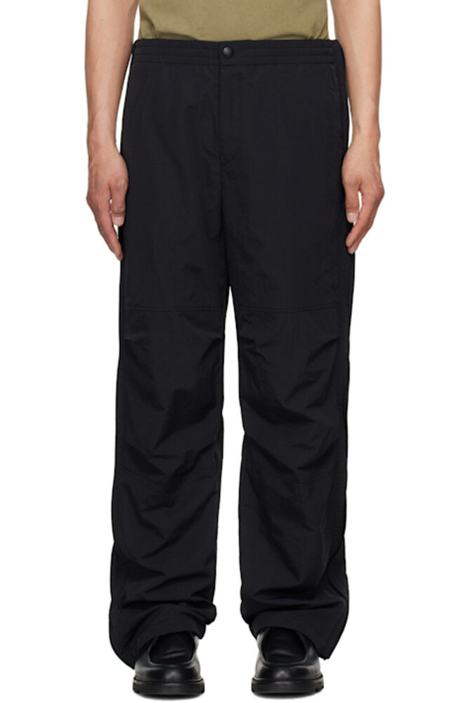 

Черные брюки со шнуровкой Solid Homme