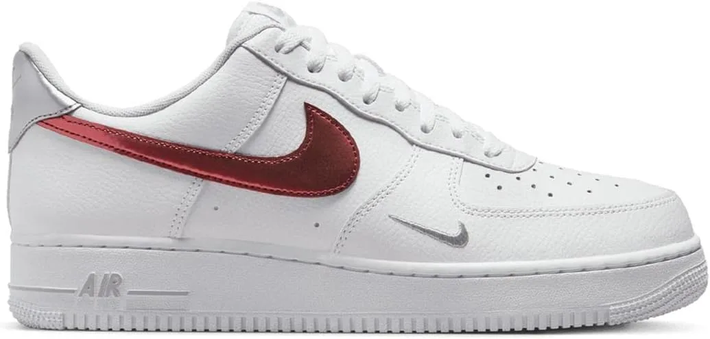 Кроссовки Nike Air Force 1 '07 для мужчин, низкие, белый/серый
