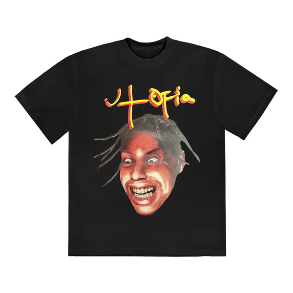 

Футболка ss23 utopia ii t-shirt 'black' Travis Scott, черный