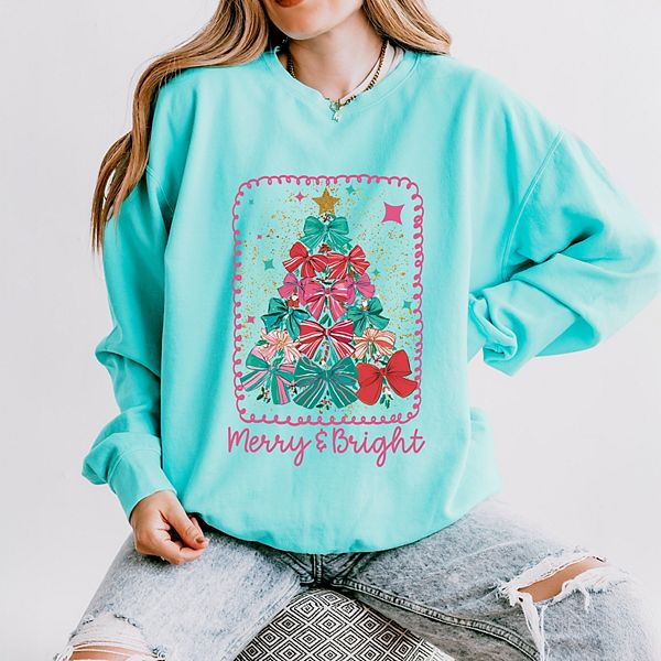 

Свитшот женский легкий garment dyed с бантом Merry & bright Simply Sage Market, Chalky Mint, Зеленый, Свитшот женский легкий garment dyed с бантом Merry & bright Simply Sage Market, Chalky Mint