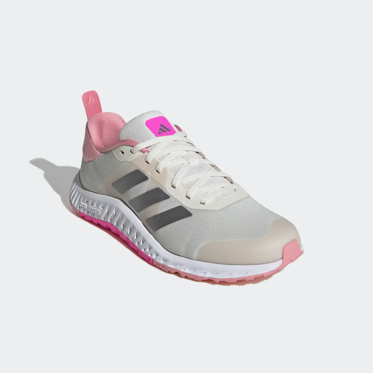 

Кроссовки adidas Performance "EVERYSET TRAINER", цвет Chalk White / Iron Metallic / Lucid Pink