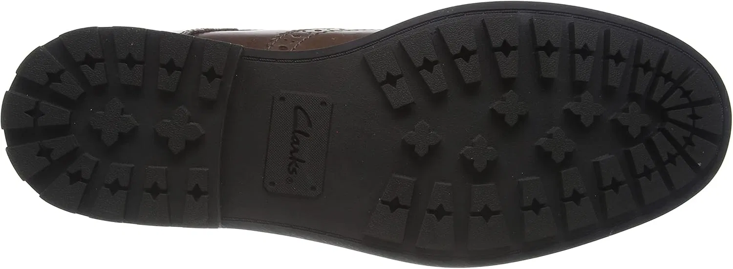 Мужские ботинки Clarks Bowzer Hi Oxford, коричневые — фото 4