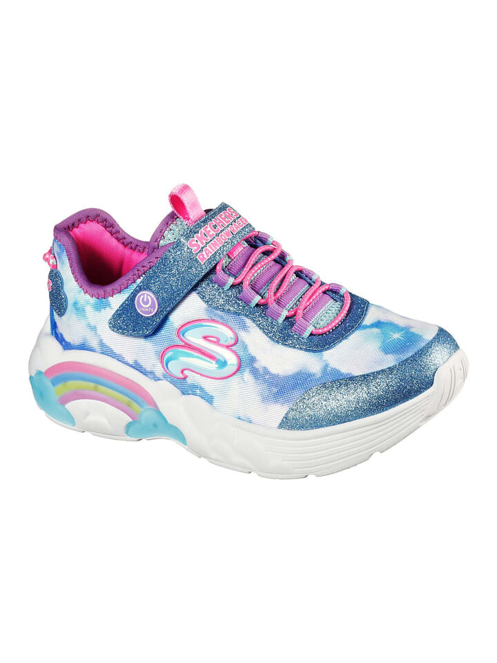 

Кроссовки на шнуровке Skechers, красочный