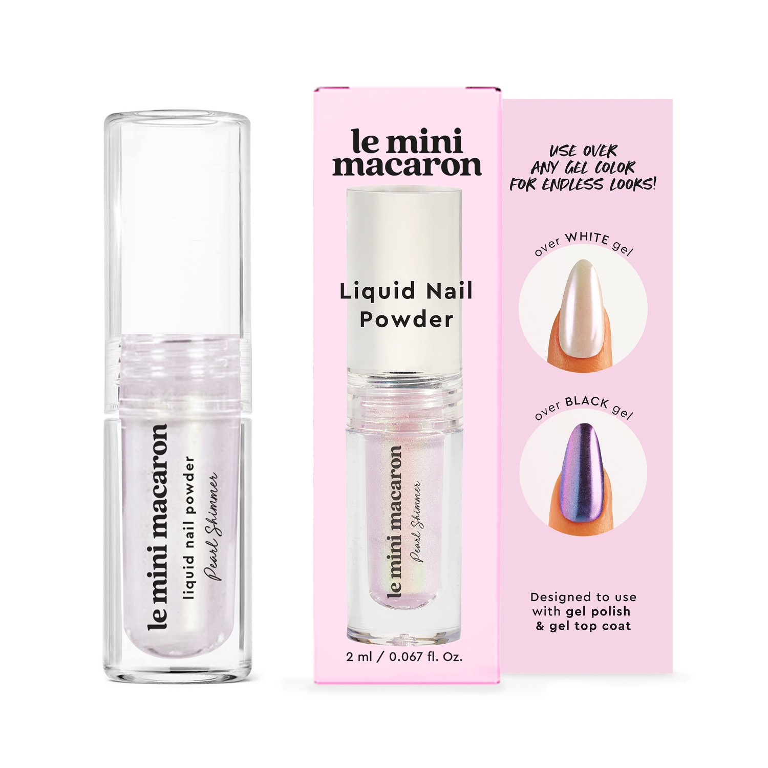 

Лак для ногтей pearl shimmer nail powder Le Mini Macaron, pearl shimmer