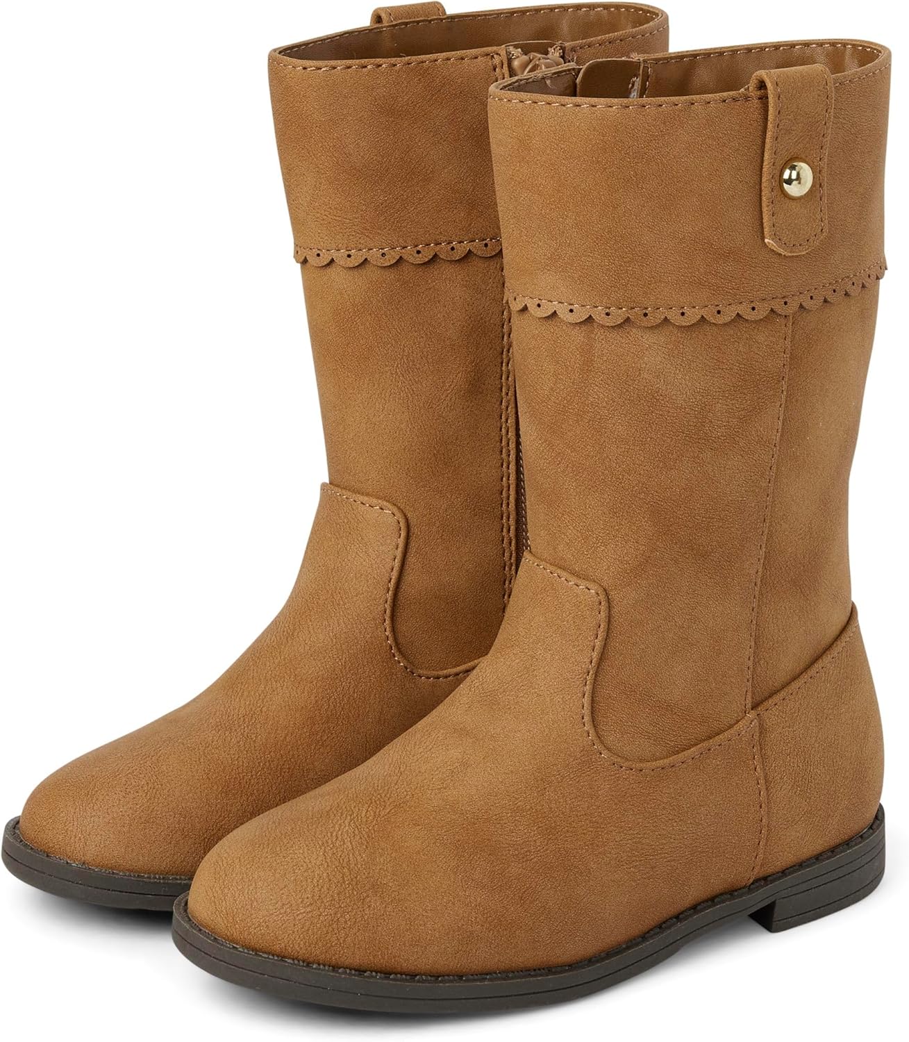 

Классические высокие сапоги для верховой езды для девочек и малышей Gymboree, Tan